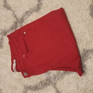 Vineyard Vines Jamie skinny jeans, red, size 32